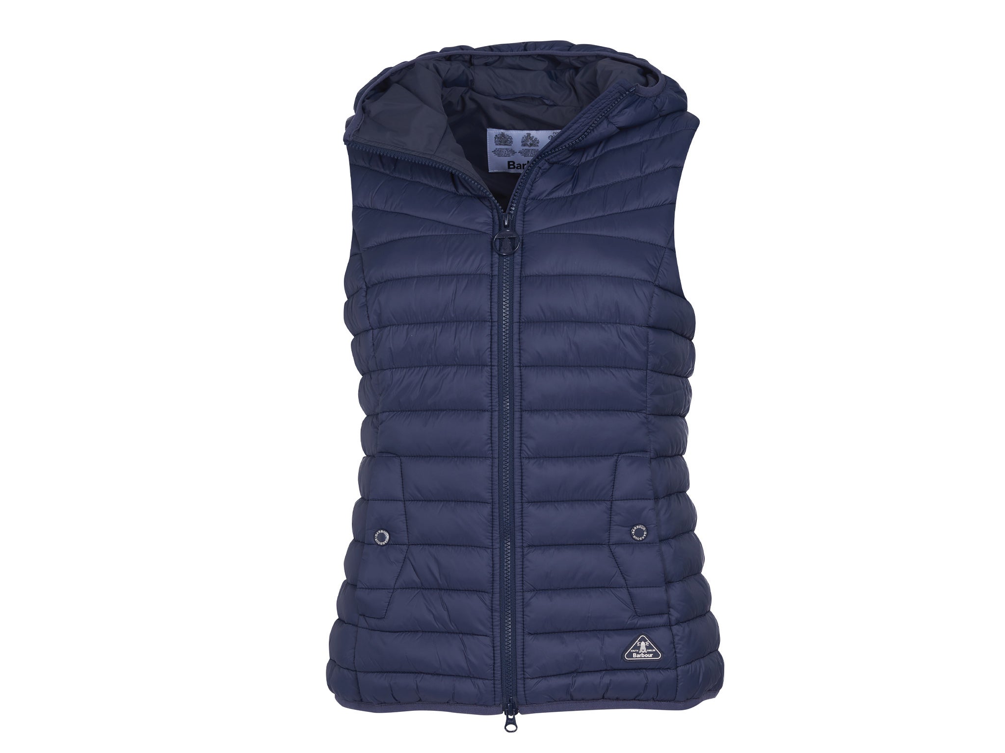 Ladies cheap hooded gilet